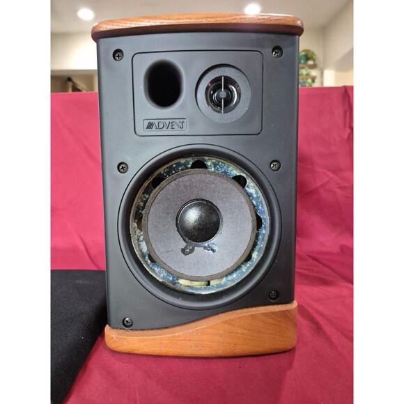 Advent Mini Speaker for parts or repair both Tweeter and Woofer test good. - Picture 2 of 3